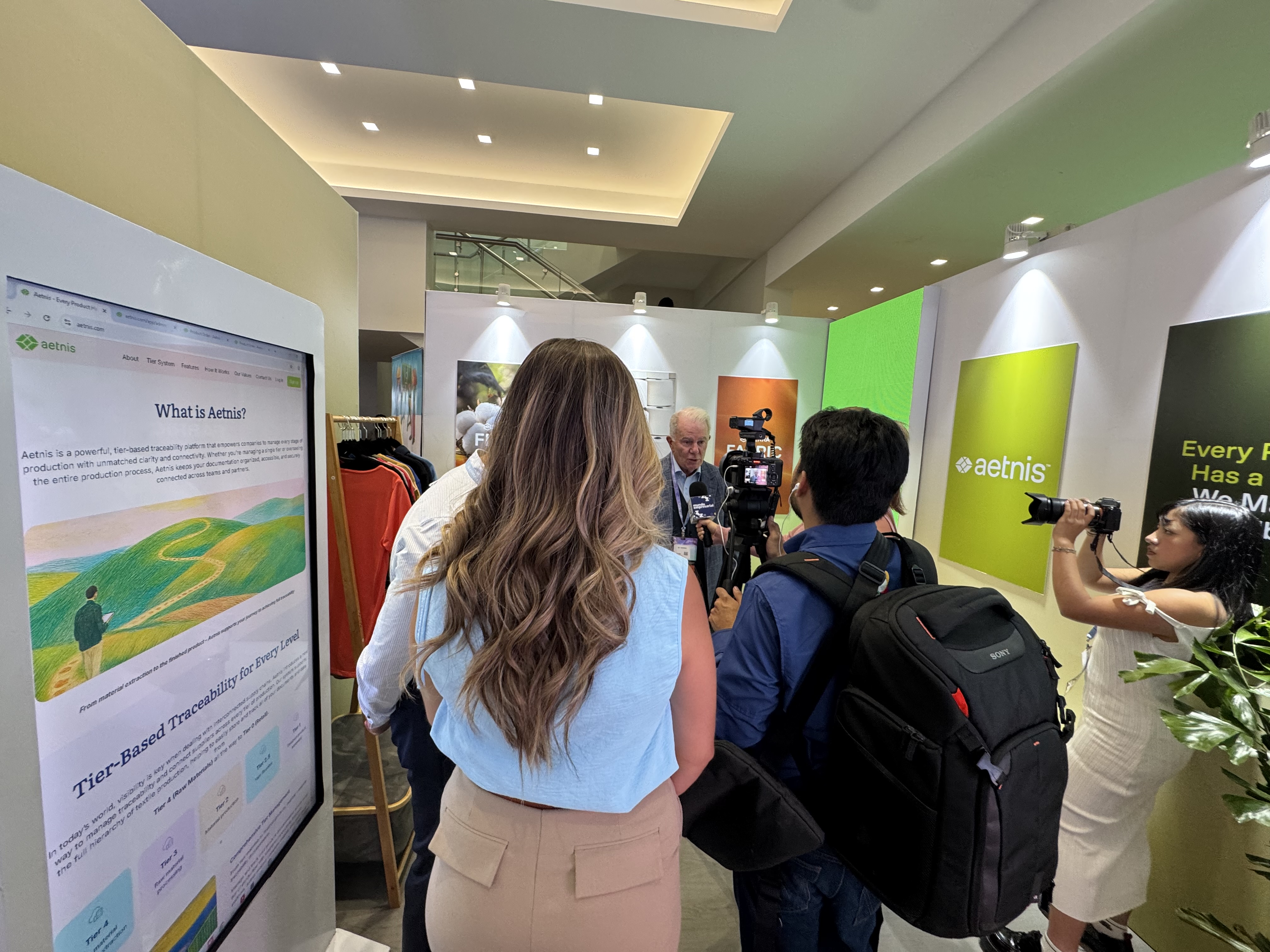 Aetnis drives traceability at the Apparel Sourcing Show 2025